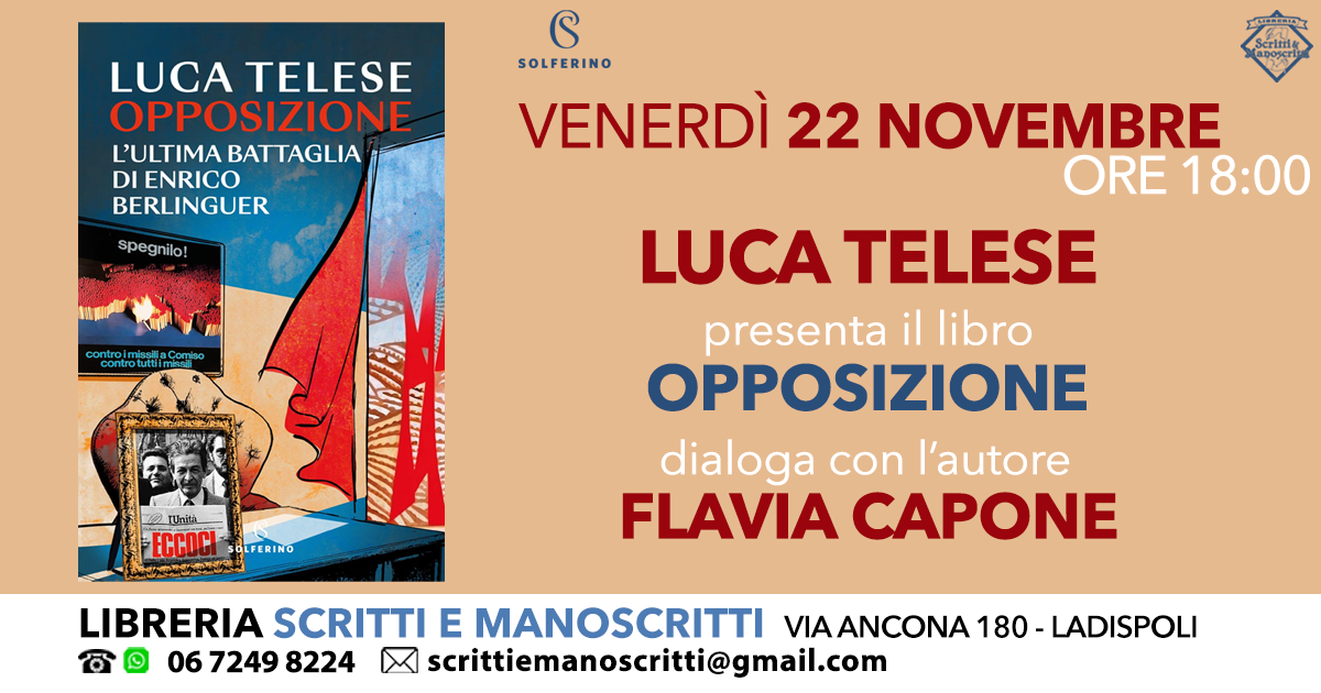 Luca Telese in libreria!